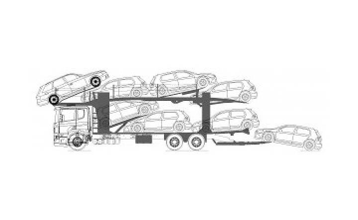 8 car transporter